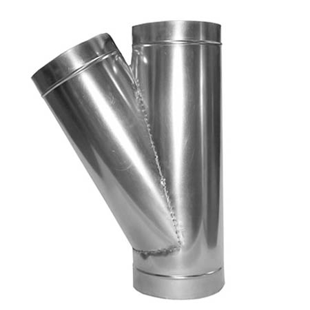 Тройник оцинкованный 45° Ø315