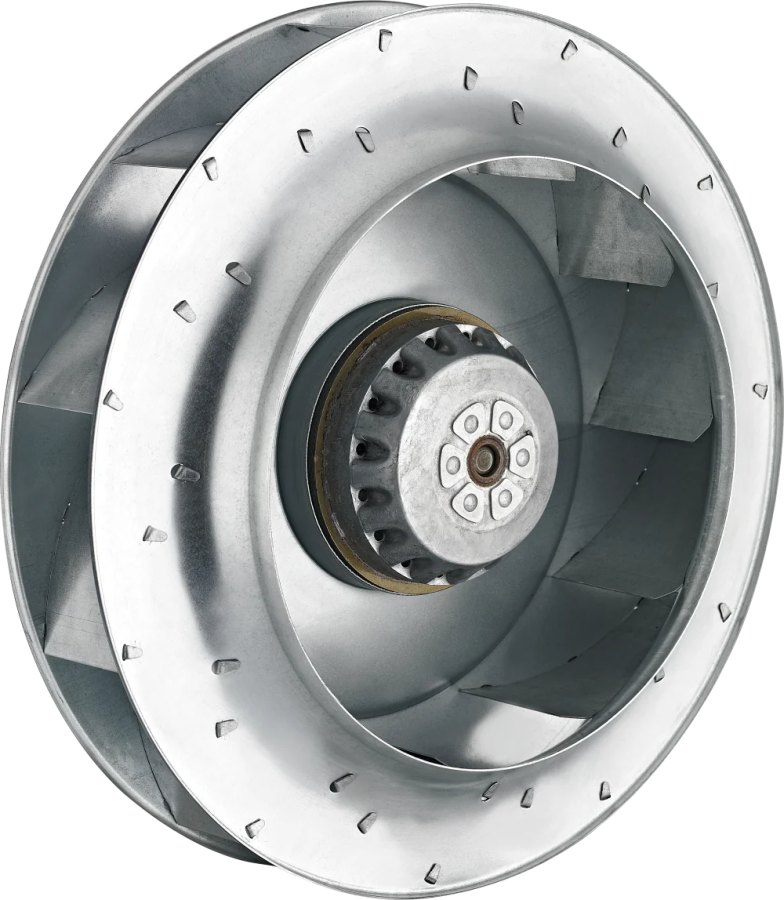 Мотор-колесо с назад загнутыми лопатками BDRKF 250-M