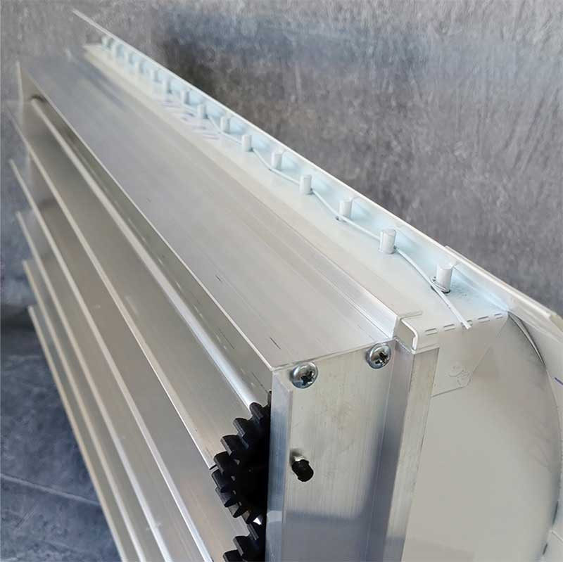 Решетка регулируемая для установки в круглый воздуховод ОГРЦ-В-Р с БРВ