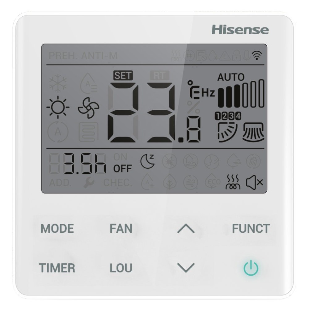 Внутренний блок мульти сплит-системы кассетного типа Hisense Free Match DC Inverter AMC-12UR4RCC8