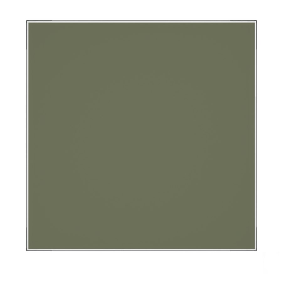 Панель декоративная AEON D100/125 179х179 стекло матовое Matelac olive green оливково-зеленое DICITI