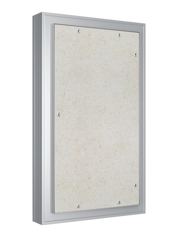 Люк ревизионный D Ceramo Comfort 300х500 скрытый монтаж усил.петля алюминий EVECS