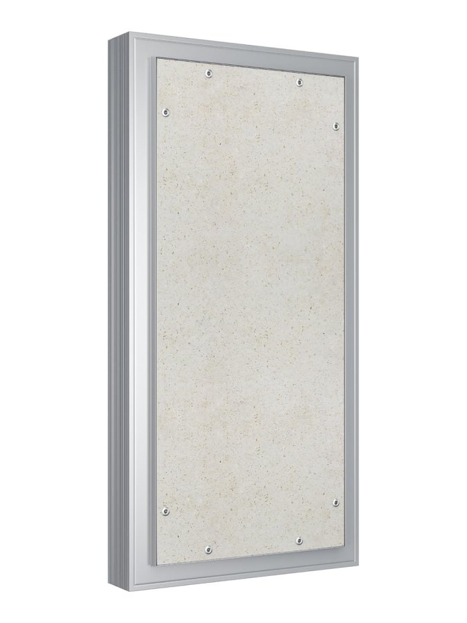 Люк ревизионный D Ceramo Comfort 300х600 скрытый монтаж усил.петля алюминий EVECS