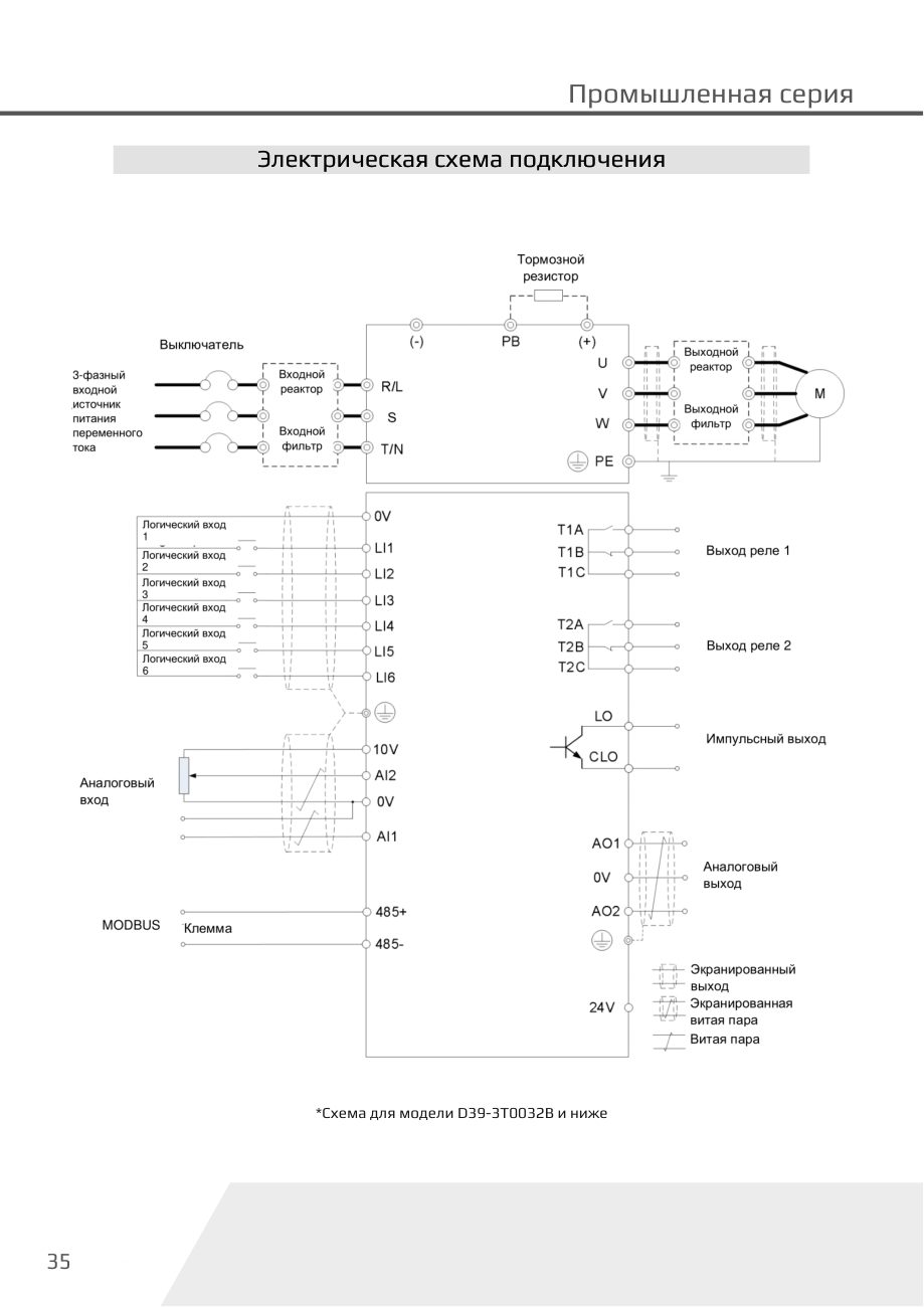 Схема подключения D39 (до D39-3T0032B) Dastech D39-3T0305